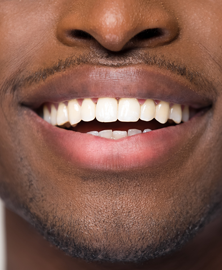 Close up of a man smiling